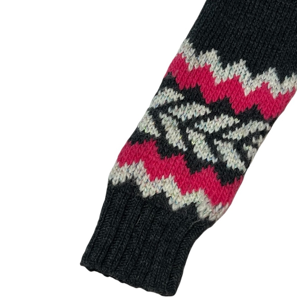 American Eagle Women’s size large Nordic fair isle wool blend sweater - Picture 6 of 8